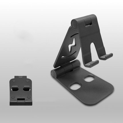 Soporte Plegable Ajustable para Celular y Tablet – Negro - Imagen 2