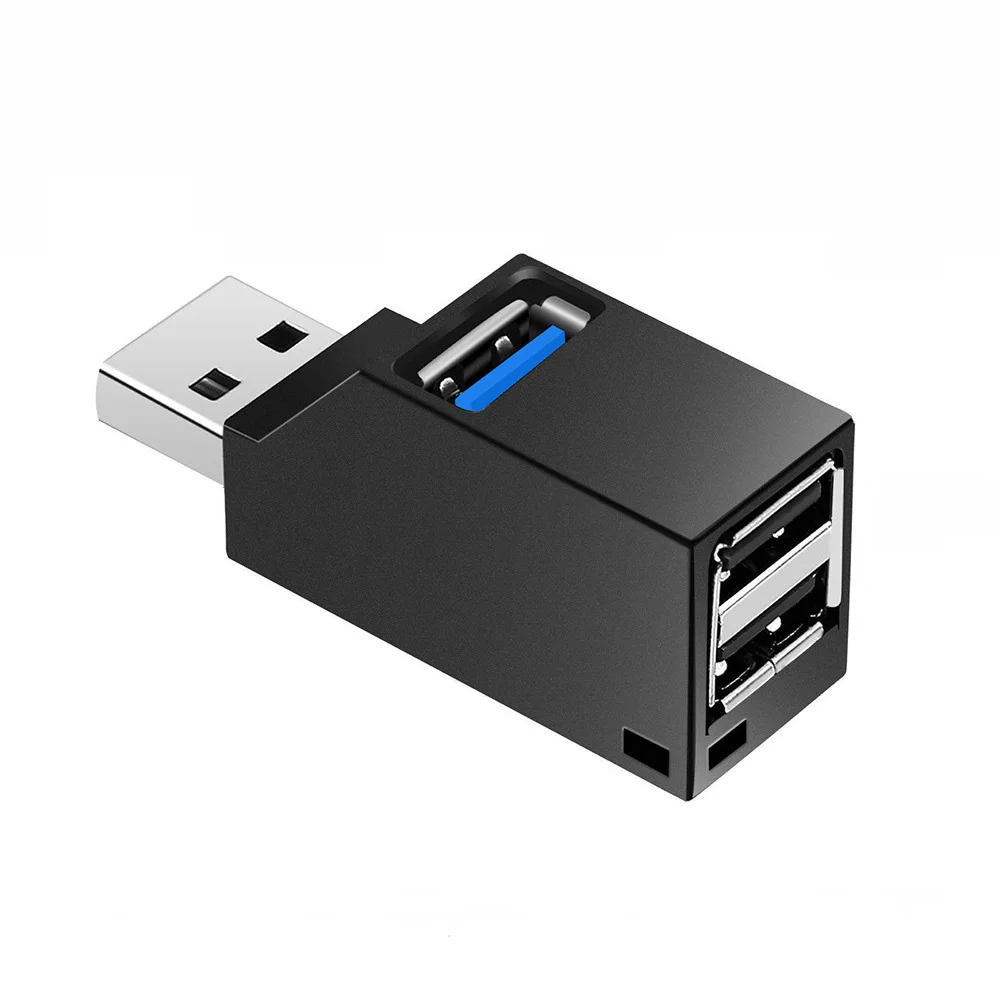 Adaptador Hub USB 3.0 de 3 Puertos para Computador y Noteboo