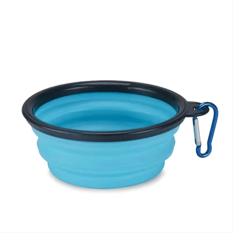 Comedero Plegable de Silicona para Perros y Gatos – Portátil para Viajes - Imagen 8