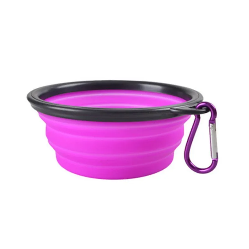 Comedero Plegable de Silicona para Perros y Gatos – Portátil para Viajes - Imagen 6
