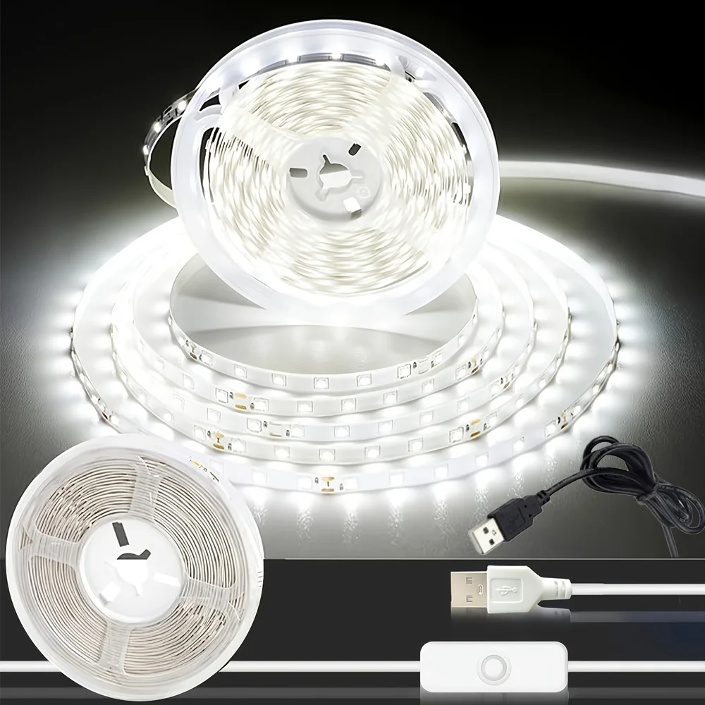 Tira LED USB 5V para TV, Clóset, Cocina y Decoración