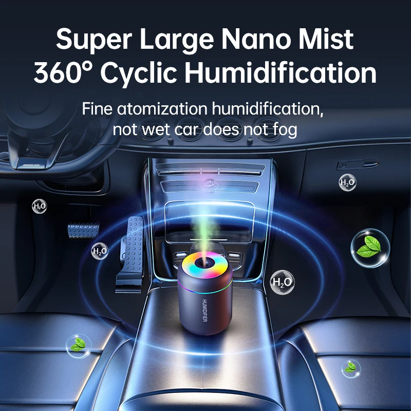 Mini Humidificador USB de 180 ml con Luz LED Multicolor - Imagen 4