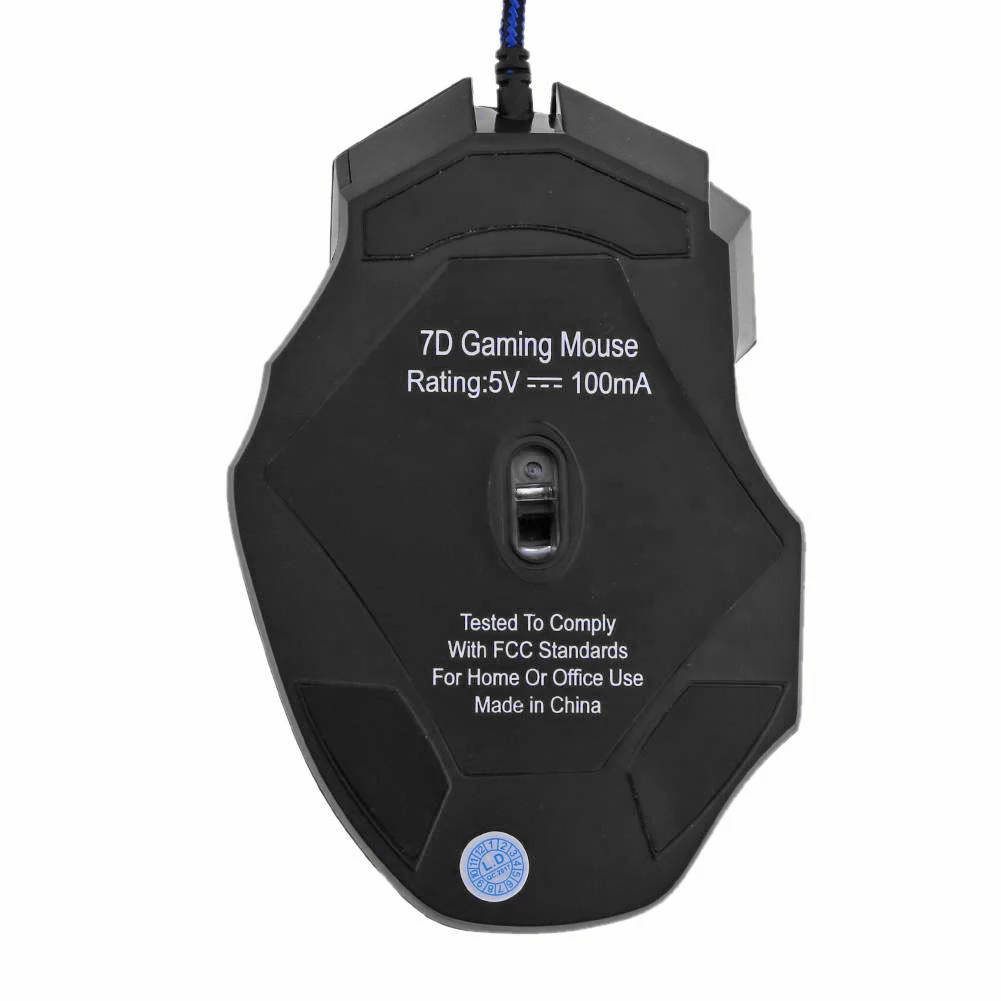Mouse Gamer USB con Cable, 7 Botones, Iluminación RGB y DPI Ajustable - Imagen 5
