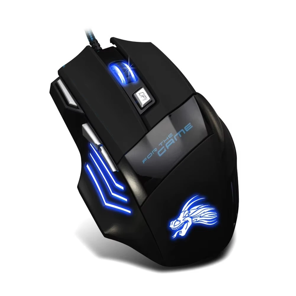 Mouse Gamer USB con Cable, 7 Botones, Iluminación RGB y DPI Ajustable - Imagen 2