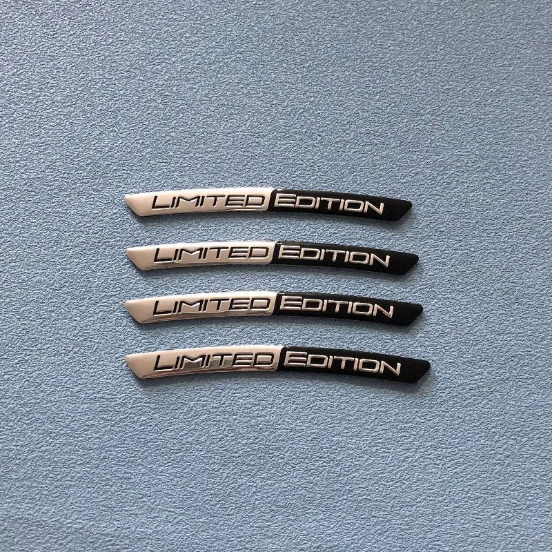 Set de 4 Adhesivos Decorativos Limited Edition para Llantas de Automóvil - Imagen 3