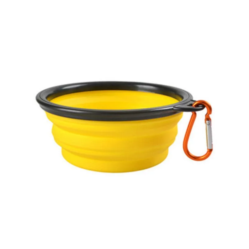 Comedero Plegable de Silicona para Perros y Gatos – Portátil para Viajes - Imagen 4