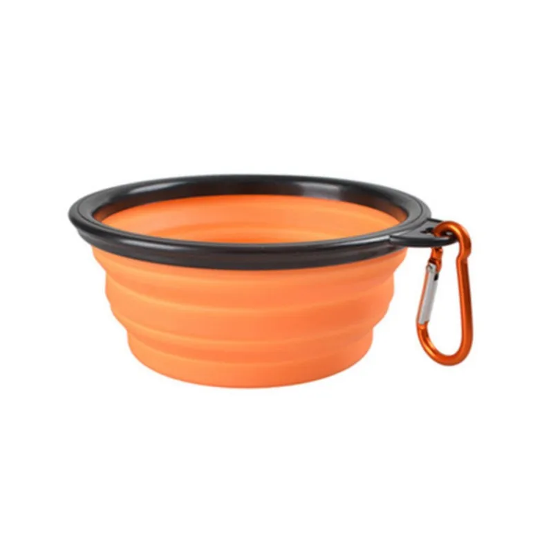 Comedero Plegable de Silicona para Perros y Gatos – Portátil para Viajes - Imagen 12