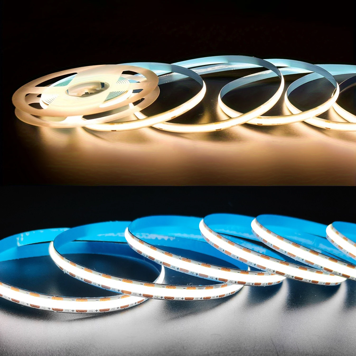 Tira LED COB USB 5V Regulable para TV, Espejos y Decoración - Imagen 3