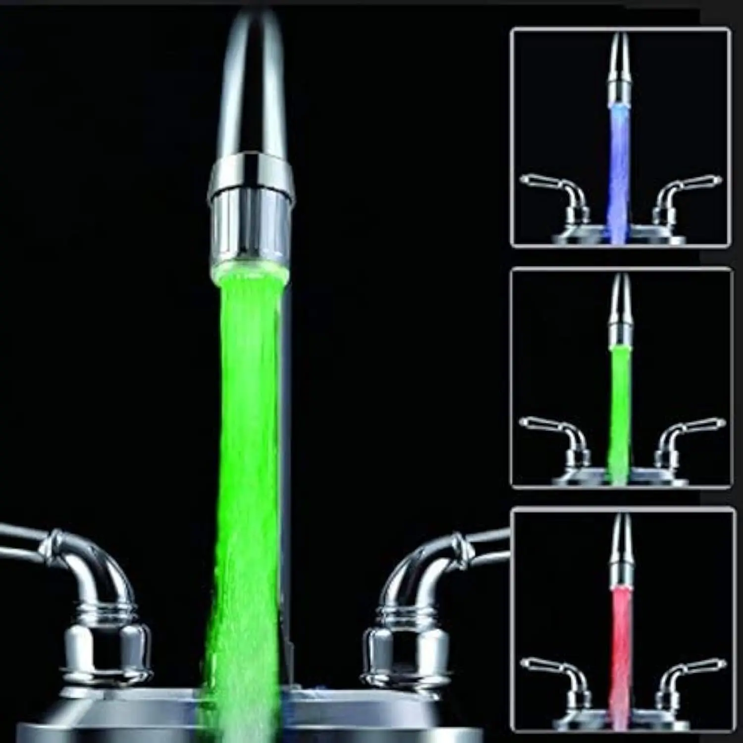 Luz LED Multicolor para Grifo con Cambio Automático de 7 Colores - Imagen 6