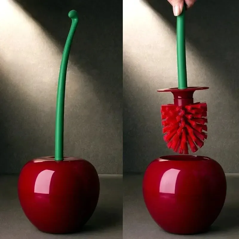 Escobilla de Baño con Soporte Diseño Cereza - Imagen 9