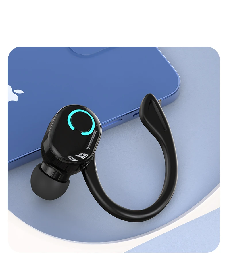 Audífono Bluetooth Mono con Gancho, Micrófono y Cancelación de Ruido - Imagen 10