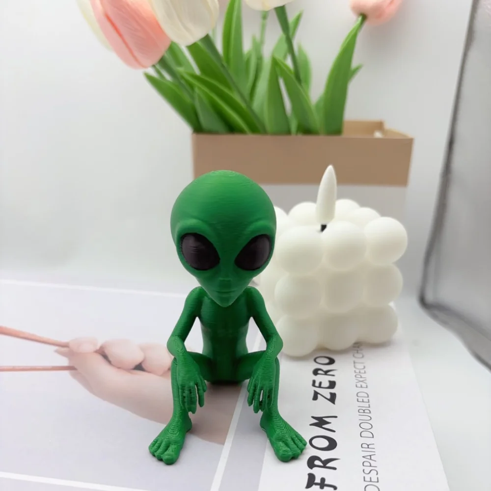 Figura Decorativa de Alienígena 3D para Escritorio y Hogar - Imagen 17