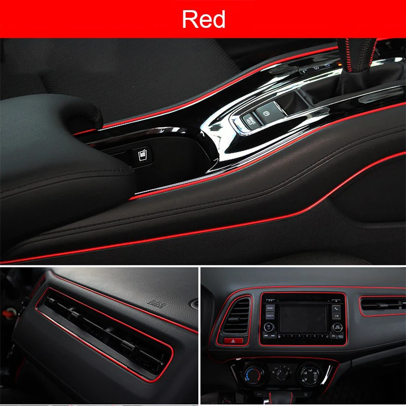 Moldura Decorativa Flexible de 3 Metros para Interior de Automóvil - Imagen 3