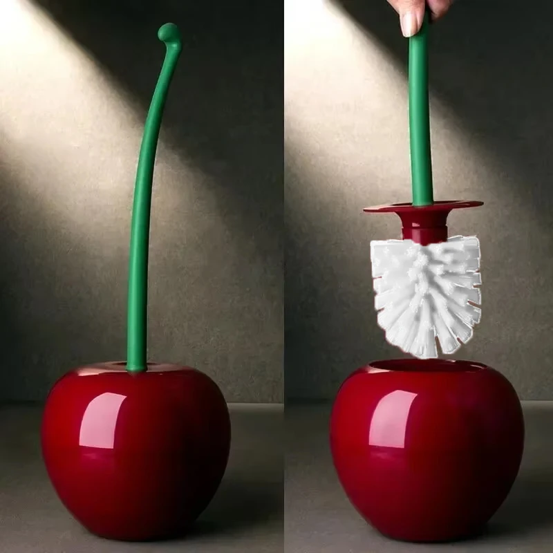 Escobilla de Baño con Soporte Diseño Cereza - Imagen 6