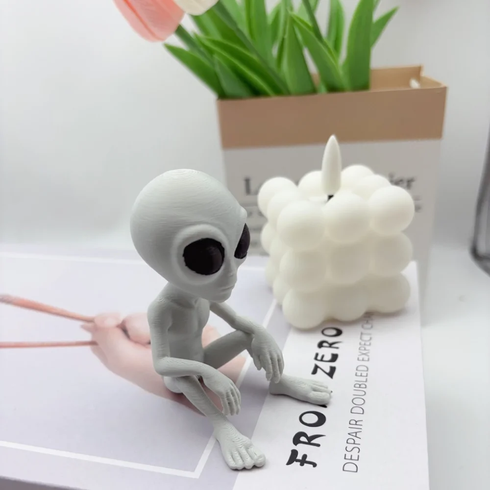 Figura Decorativa de Alienígena 3D para Escritorio y Hogar - Imagen 16
