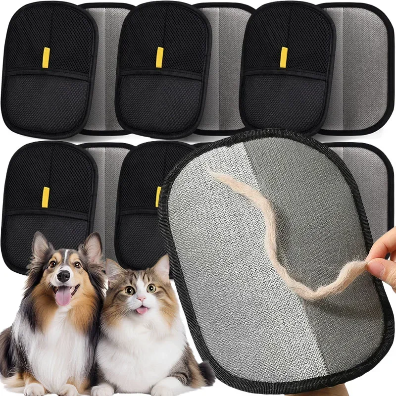 Guante Quitapelos para Perros y Gatos – Limpieza de Pelaje y Telas