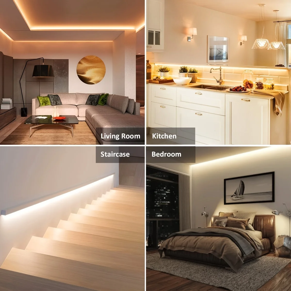 Tira LED USB 5V para TV, Clóset, Cocina y Decoración - Imagen 3