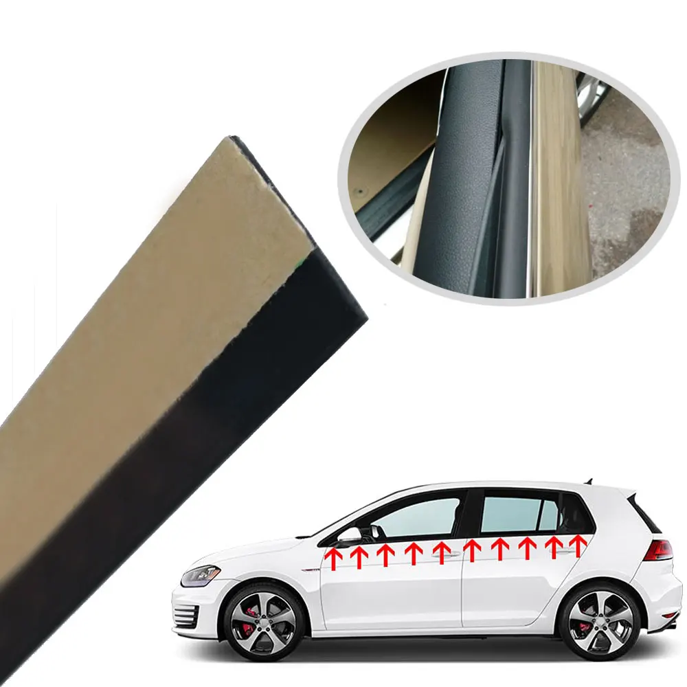 Tira de Sellado Impermeable para Ventanas y Puertas de Automóvil - Imagen 3