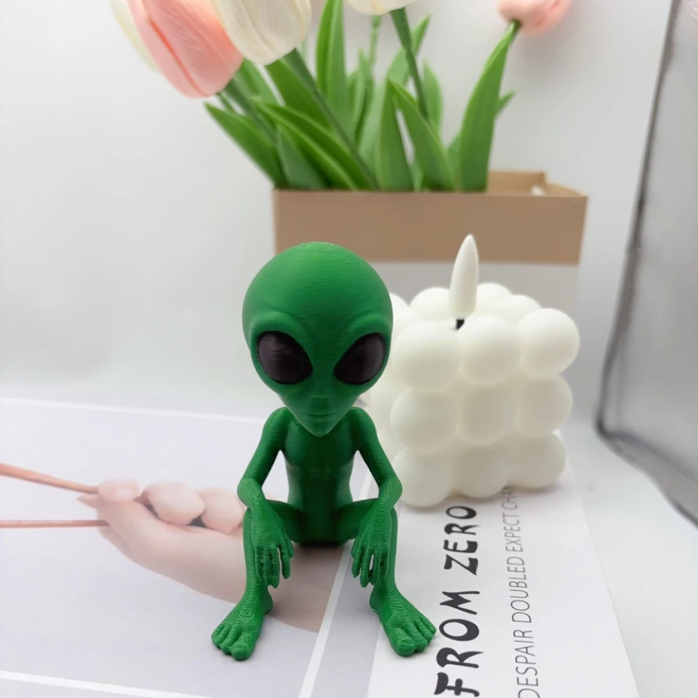 Figura Decorativa de Alienígena 3D para Escritorio y Hogar - Imagen 7
