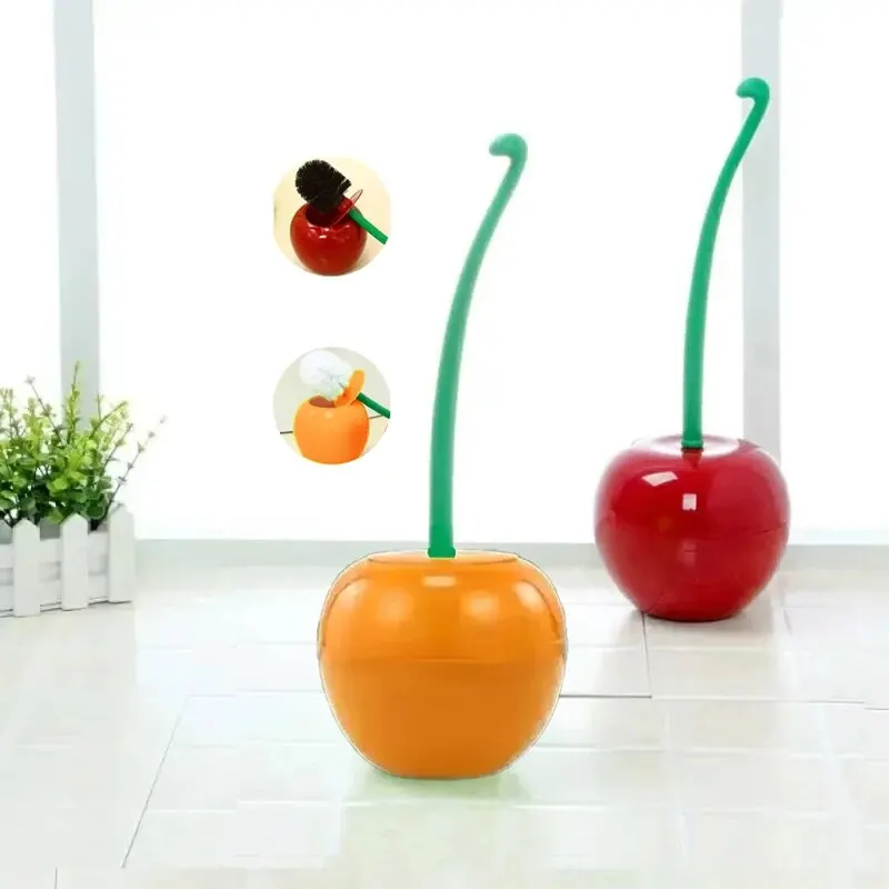 Escobilla de Baño con Soporte Diseño Cereza - Imagen 4