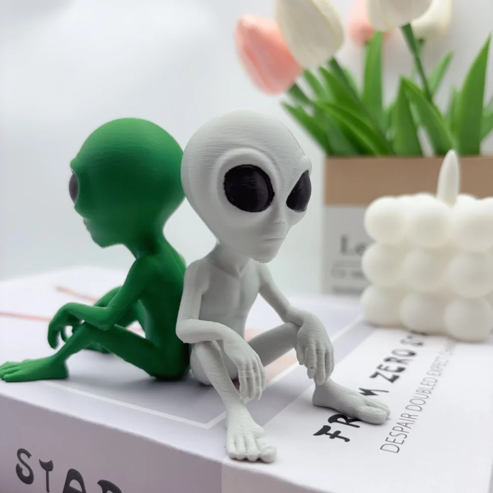 Figura Decorativa de Alienígena 3D para Escritorio y Hogar - Imagen 11