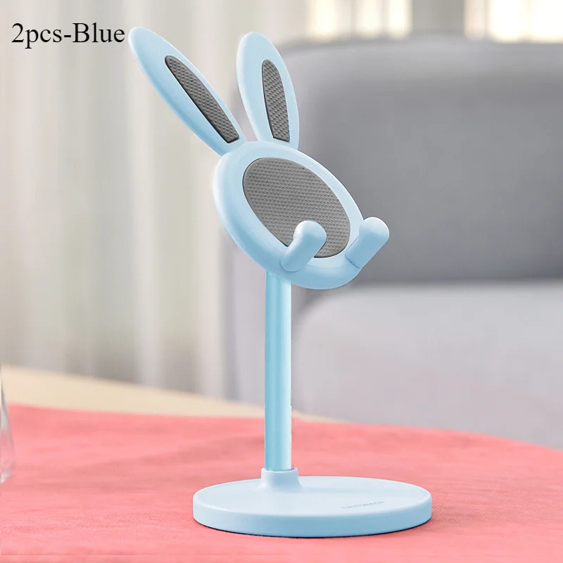 Soporte de Escritorio Ajustable para Celular con Diseño de Conejo - Imagen 12