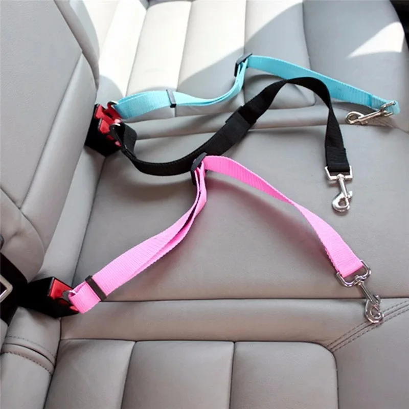 Cinturón de Seguridad Ajustable para Perro en Automóvil - Imagen 2