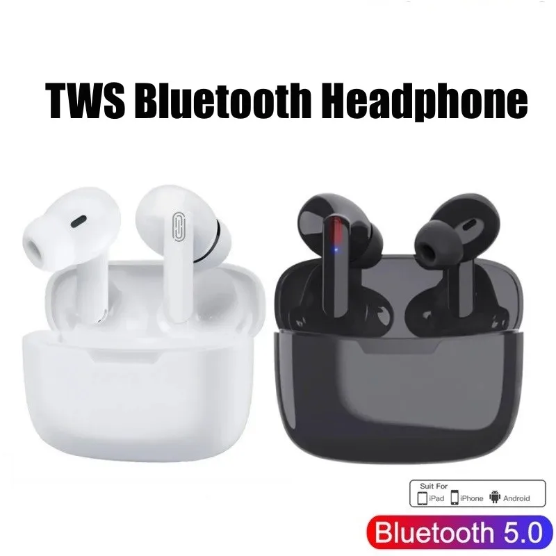 Audífonos Bluetooth TWS con Estuche de Carga y Control Táctil
