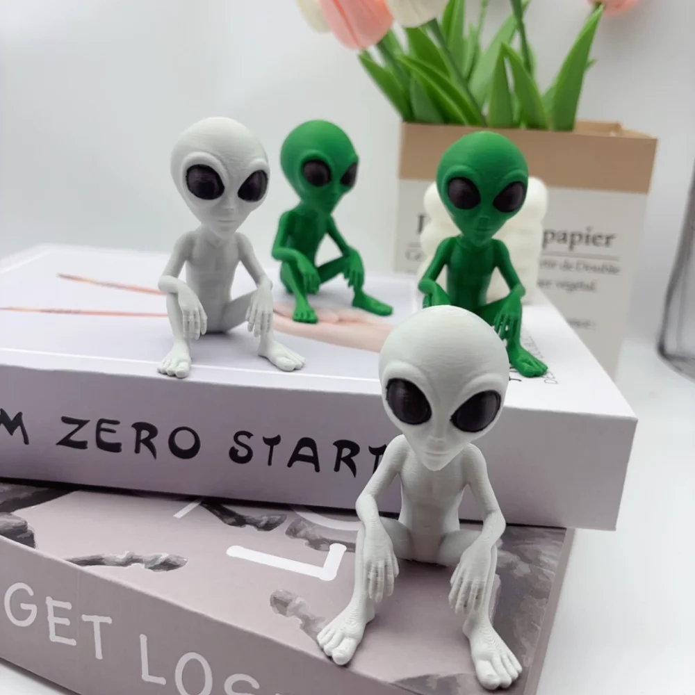 Figura Decorativa de Alienígena 3D para Escritorio y Hogar - Imagen 8