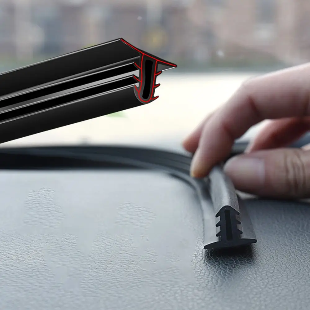Tira de Sellado Antirruido de 1,6 m para Tablero y Parabrisas de Automóvil - Imagen 5