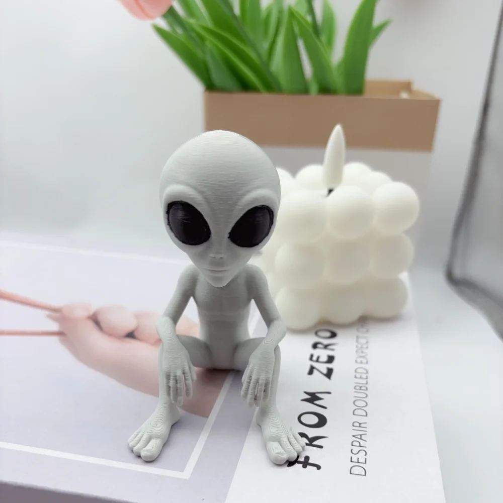 Figura Decorativa de Alienígena 3D para Escritorio y Hogar - Imagen 14