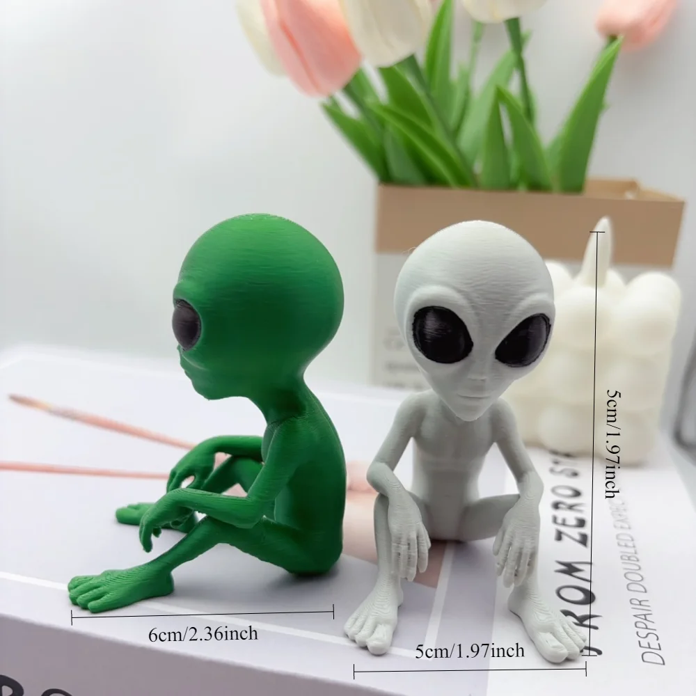 Figura Decorativa de Alienígena 3D para Escritorio y Hogar - Imagen 10