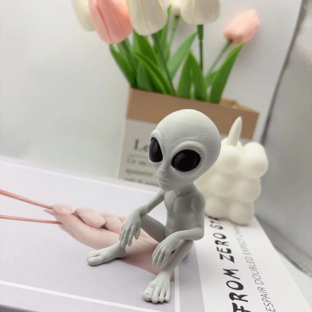 Figura Decorativa de Alienígena 3D para Escritorio y Hogar - Imagen 4