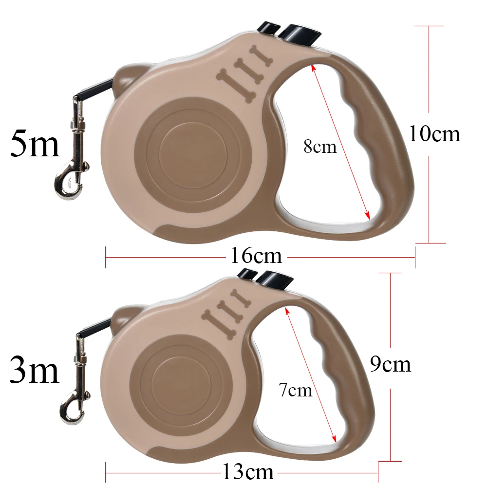 Correa Retráctil de 3 o 5 Metros para Perros – Mango Ergonómico - Imagen 5