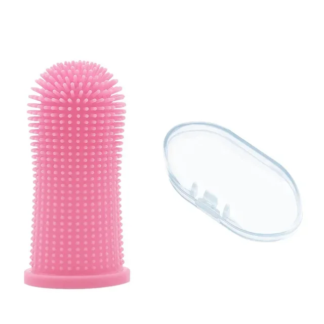 Cepillo Dental de Silicona para Dedo para Perros y Gatos - Imagen 9