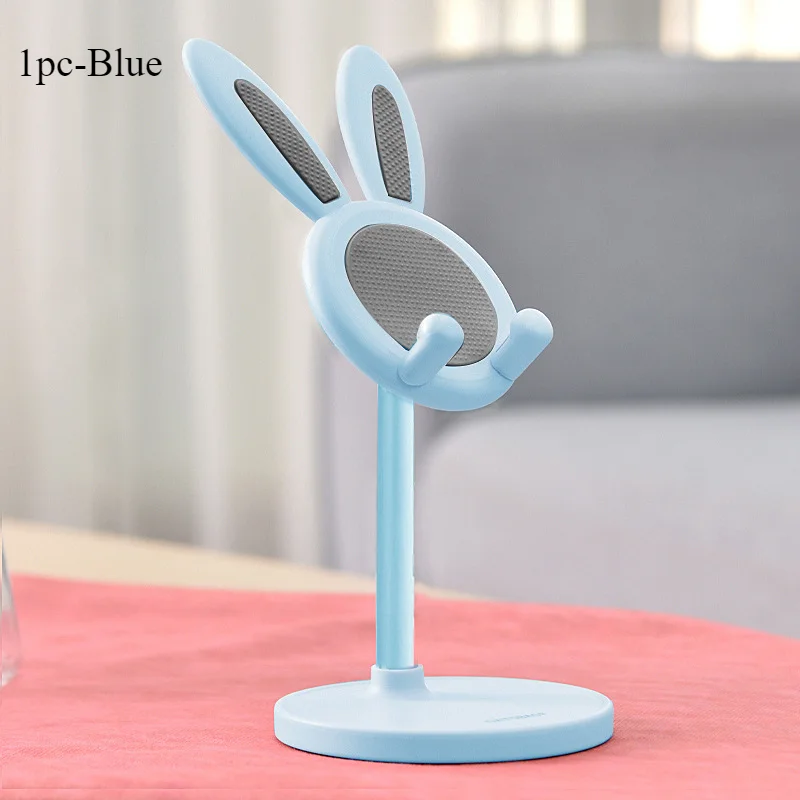 Soporte de Escritorio Ajustable para Celular con Diseño de Conejo - Imagen 13