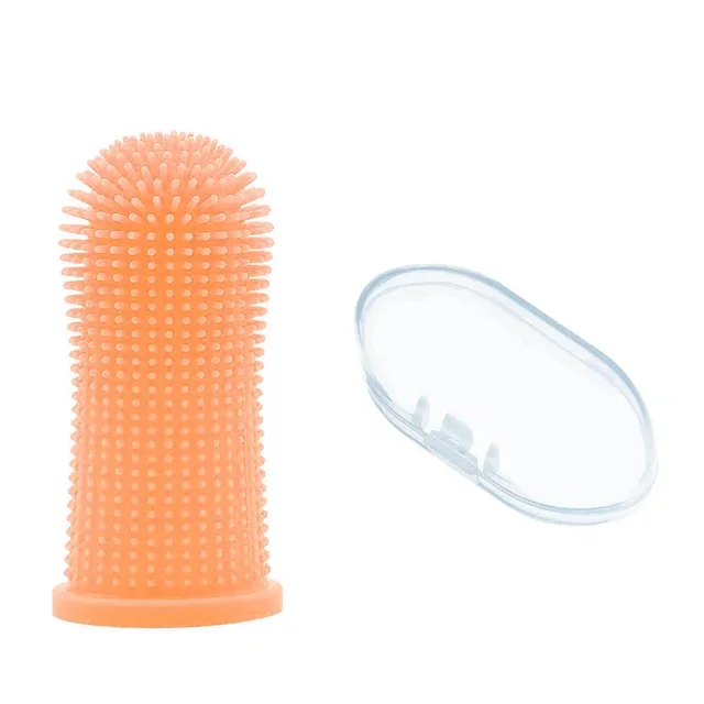 Cepillo Dental de Silicona para Dedo para Perros y Gatos - Imagen 7