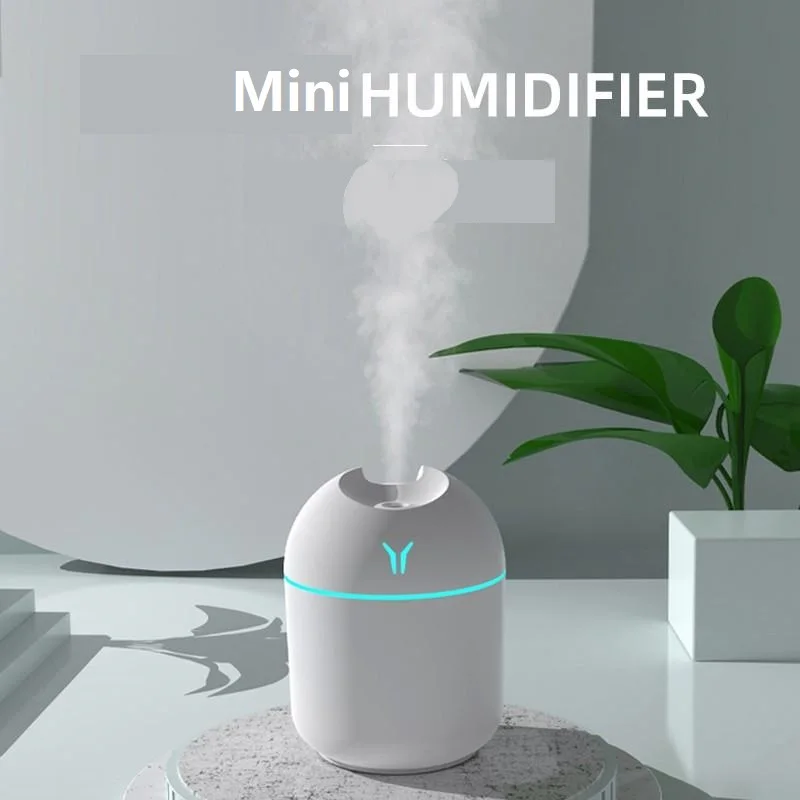 Humidificador Ultrasónico USB de 250 ml con Luz LED - Imagen 2