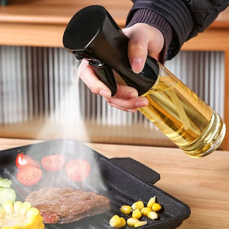 Aceitera con Pulverizador Reutilizable para Cocina y Ensaladas