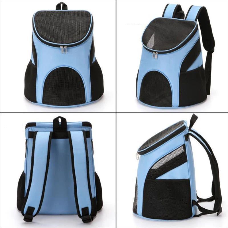 Mochila transportadora transpirable para perros y gatos pequeños - Imagen 3