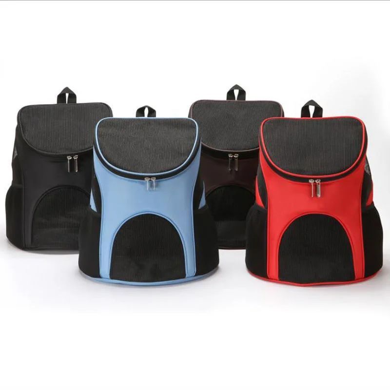 Mochila transportadora transpirable para perros y gatos pequeños - Imagen 6