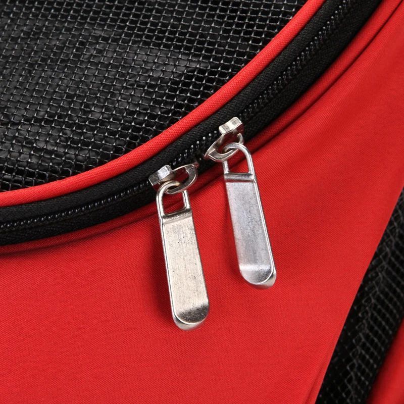 Mochila transportadora transpirable para perros y gatos pequeños - Imagen 7